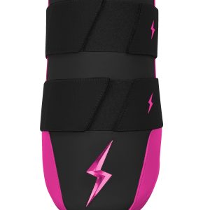 BRUCE BOLT PREMIUM PRO 9 Elbow Guard - BLACK W/ HOT PINK