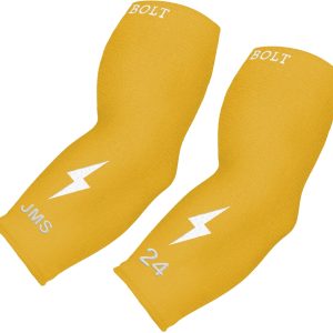 Personalized Graduated Compression Premium 3/4 Arm Sleeve - Yellow