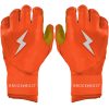 PREMIUM PRO Long Cuff Batting Gloves - ORANGE